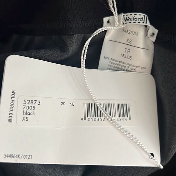 NWT Wolford Vegan Leather Trouser Pants Black XS - Picture 14 of 16
